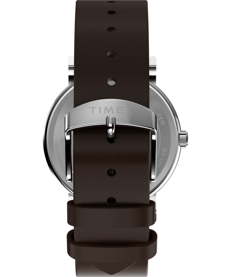 TW2Y76400 Harry Potter x Timex Weekender Slytherin House 38mm Leather Strap Watch Strap Image