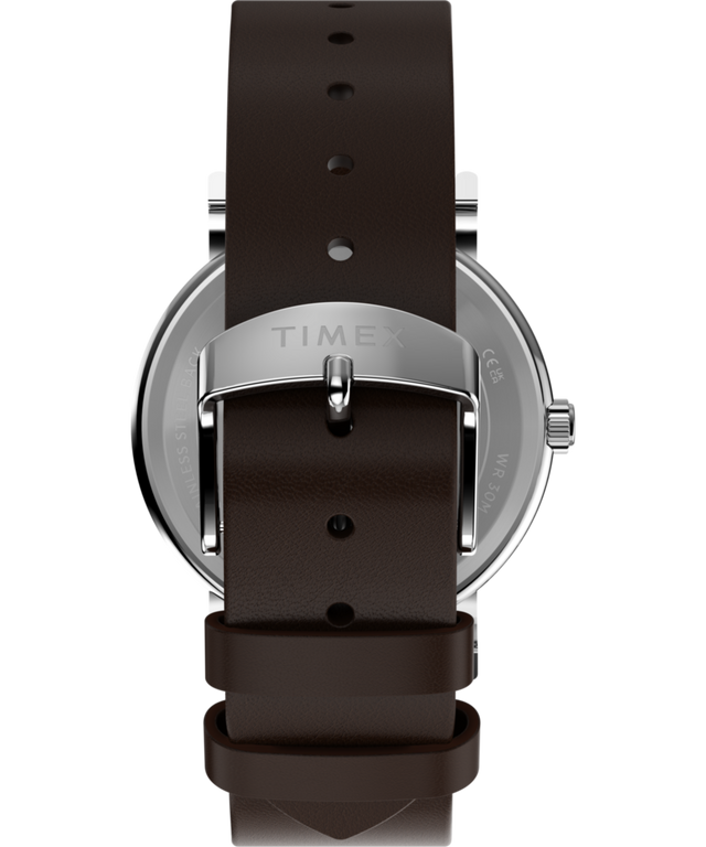 TW2Y76500 Harry Potter x Timex Weekender Ravenclaw House 38mm Leather Strap Watch Strap Image