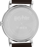 TW2Y76600 Harry Potter x Timex Weekender Hufflepuff House 38mm Leather Strap Watch Caseback Image