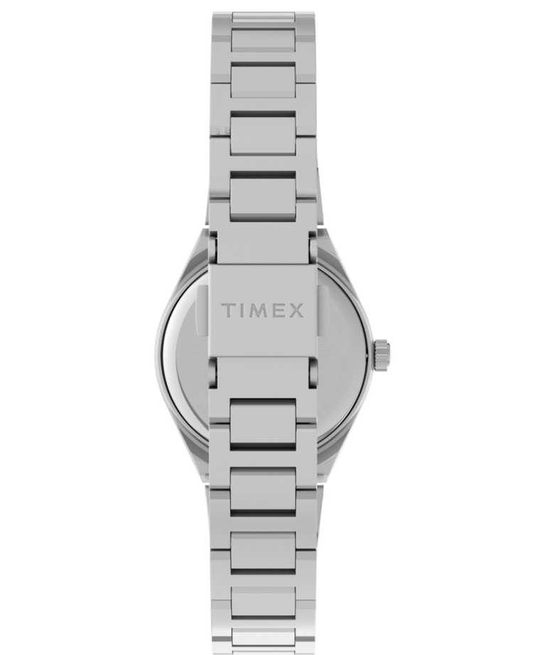 TW2Y77400 Imagen de la correa del reloj Q Timex® Continental Mini de 24 mm con brazalete de acero inoxidable