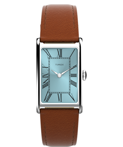 TW2Y78900 Timex® 1976 Lexington Reissue Inspired 21mm Leather Strap Watch Primary Image