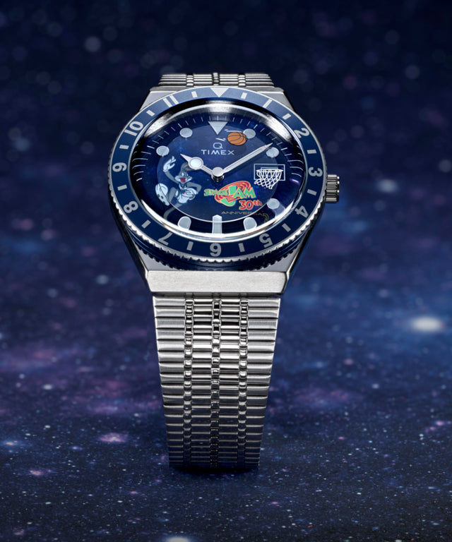 TW2Y79100 Space Jam 30th Anniversary x Q Timex Limited Edition 38mm Stainless Steel Watch Collab Additional Image