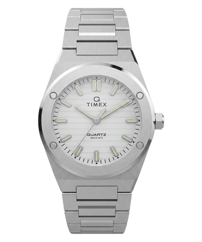 TW2Y81800 Q Timex Marbella 34mm Stainless Steel Bracelet Watch   Primary Image