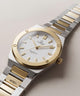 TW2Y81900 Q Reloj Timex Marbella de 34 mm con brazalete de acero inoxidable, imagen alternativa de belleza 4