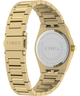 TW2Y82000 Q Reloj Timex Marbella de 34 mm con brazalete de acero inoxidable. Imagen del fondo de la caja con accesorio.