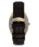TW2Y82100 Timex® 1976 Rotary Phone Dial Reissue 37mm Leather Strap Watch   Strap Image