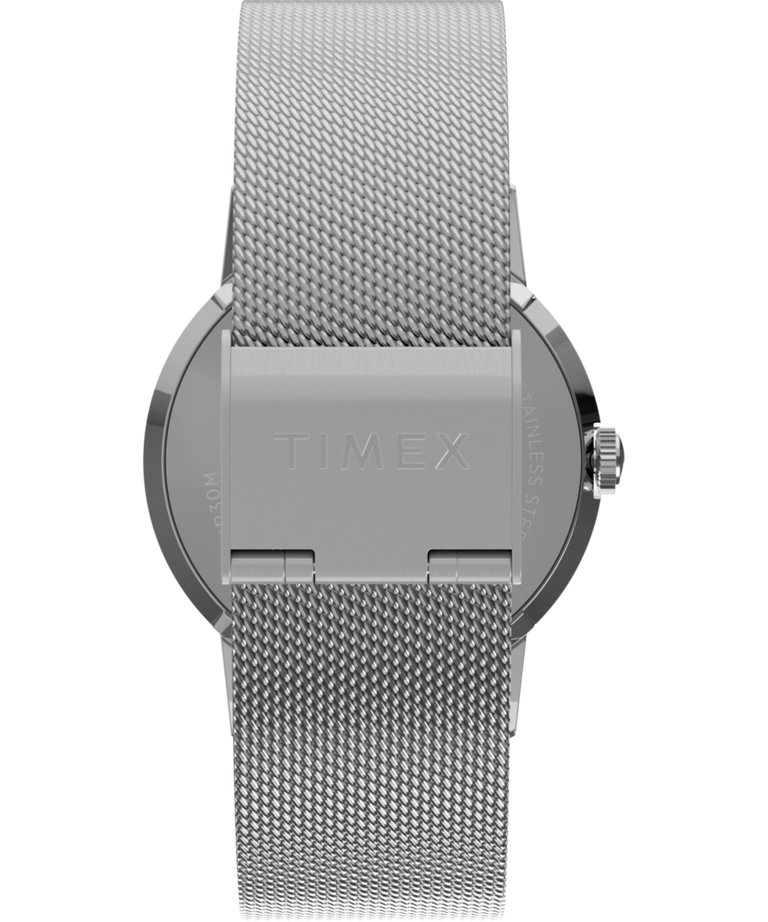 TW2Y83800 Todd Snyder x Timex Marlin® Mesh 34mm Stainless Steel Bracelet Watch Strap Image