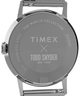 TW2Y83800 Todd Snyder x Timex Marlin® Mesh 34mm Stainless Steel Bracelet Watch Caseback Image