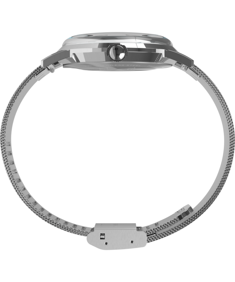 TW2Y84000 Todd Snyder x Timex Marlin® Mesh 34mm Stainless Steel Bracelet Watch Profile Image