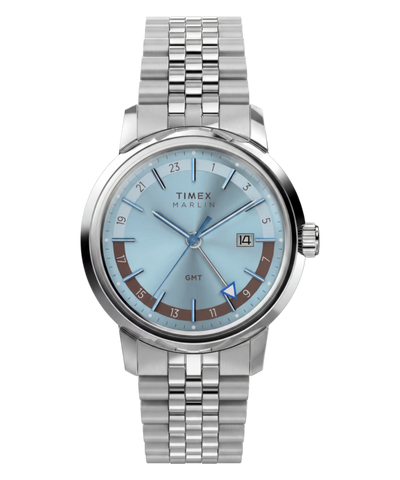 TW2Y84100 Marlin® Quartz GMT 40mm Stainless Steel Bracelet Watch   Primary Image