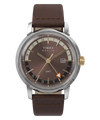 TW2Y84200 Marlin® Quartz GMT 40mm Leather Strap Watch Primary Image