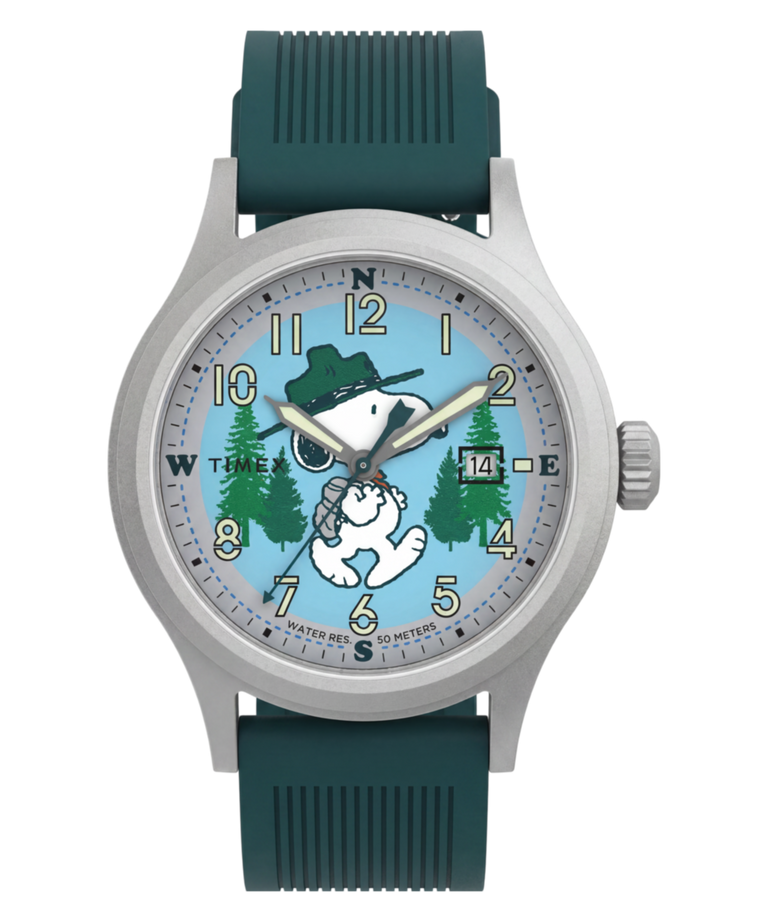 TW2Y84800 Reloj Peanuts® x Timex Expedition® Scout de 40 mm con correa de silicona - Imagen principal