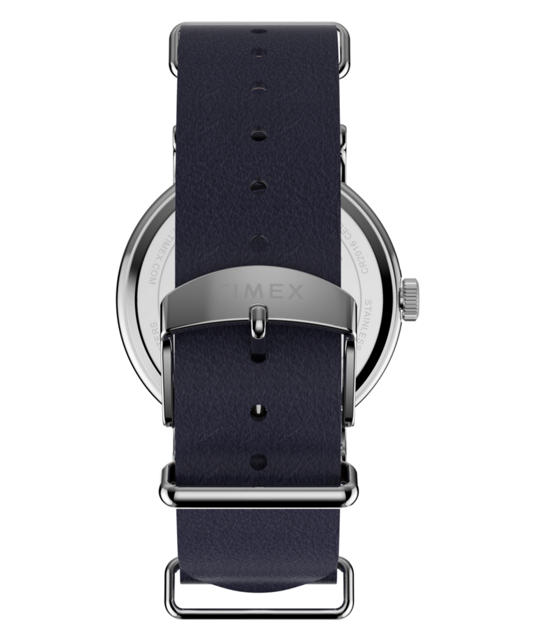 TW2Y84900 Reloj Peanuts® x Timex Weekender Astronomy de 40 mm con correa de piel   Imagen de la correa