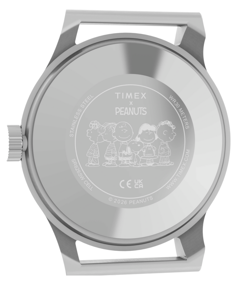 TW2Y85400 Reloj Peanuts® x Timex MK1® de 36 mm con correa de tela y función Indiglo activada
