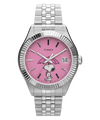 TW2Y85500 Reloj Peanuts® x Timex Legacy Snoopy con pulsera de acero inoxidable y diseño de paraguas   Imagen principal