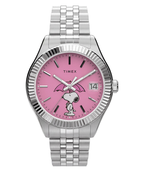 Peanuts® x Timex Legacy Snoopy Umbrella Stainless Steel Bracelet
