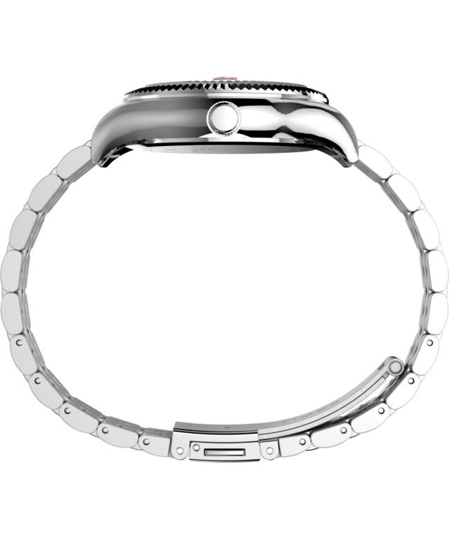TW2Y85500 Reloj Peanuts® x Timex Legacy Snoopy con pulsera de acero inoxidable y paraguas   Imagen de perfil