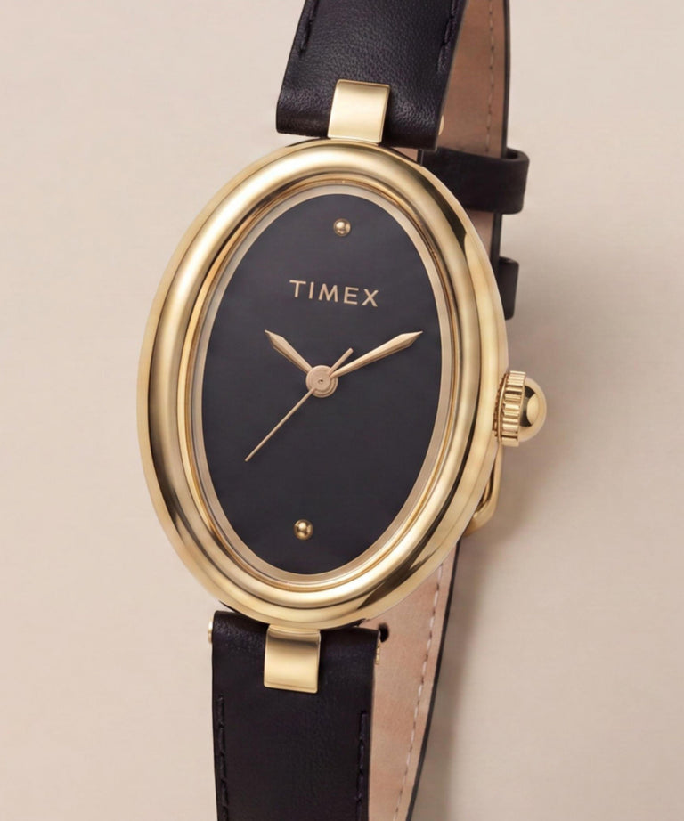 TW2Y86300 Cavatina® Luxe 22mm Leather Strap Campaña de relojes: siluetas clave (fotos de producto) Imagen