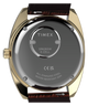 TW2Y87200 Timex 1978 Day Date Fumé Reissue 37mm Leather Strap Watch Caseback Image