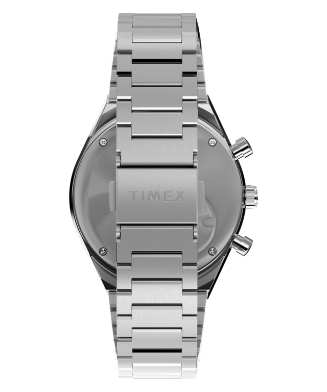 TW2Y88600 Q Timex Chronograph 40mm Stainless Steel Bracelet Watch Strap Image