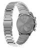 TW2Y88600 Q Timex Chronograph 40mm Stainless Steel Bracelet Watch Caseback with Attachment Image