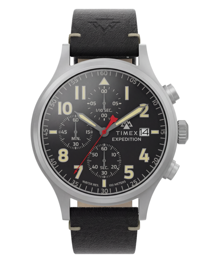 TW2Y89200 Reloj Expedition® Sierra Chronograph de 43 mm con correa de piel. Imagen principal