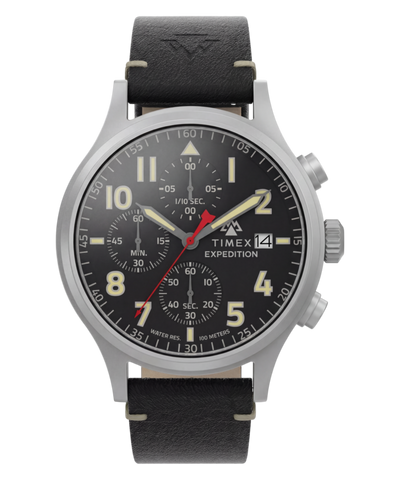 TW2Y89200 Reloj Expedition® Sierra Chronograph de 43 mm con correa de piel. Imagen principal