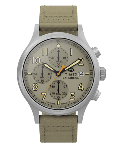 TW2Y89300 Expedition® Sierra Chronograph 43mm Fabric Strap Watch Primary Image