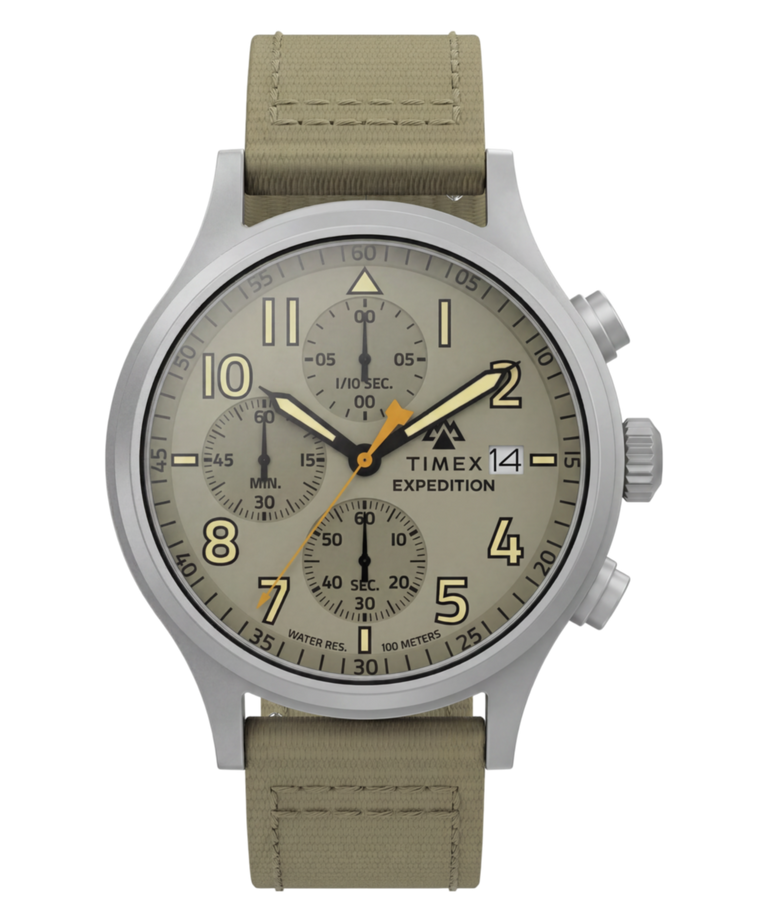 TW2Y89300 Reloj Expedition® Sierra Chronograph de 43 mm con correa de tela. Imagen principal