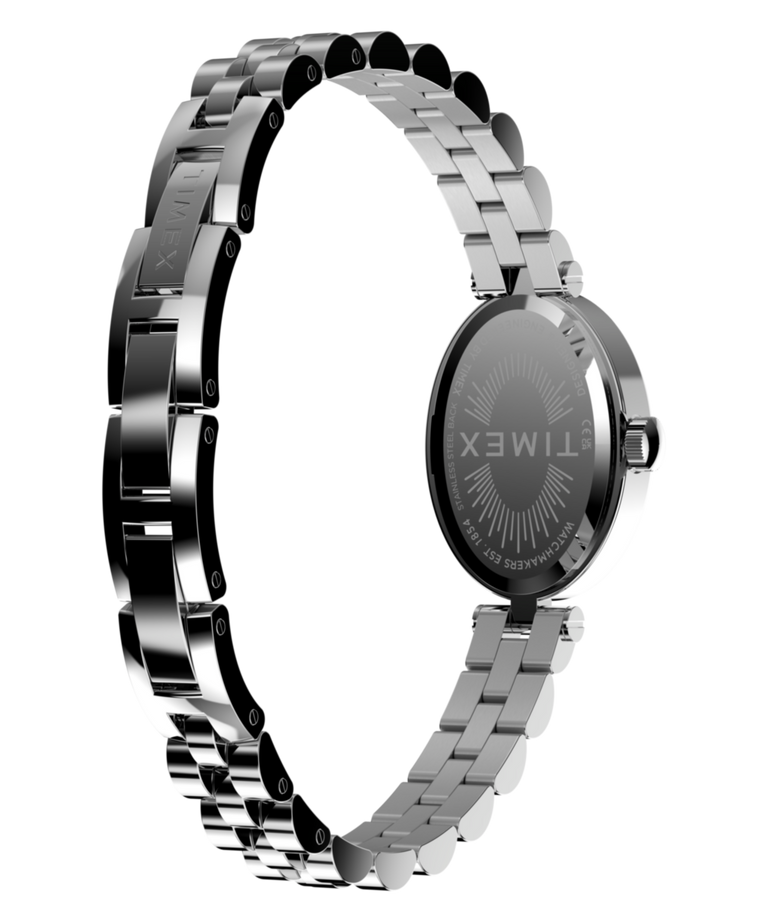 TW2Y90000 Reloj Cavatina® con brazalete de acero inoxidable de 19 mm. Imagen del fondo de la caja con accesorio