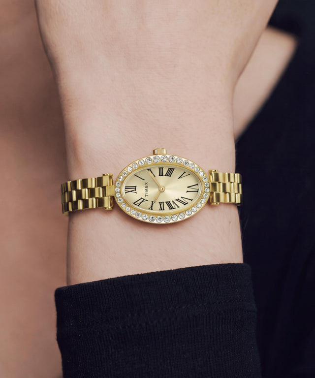 TW2Y90100 Reloj Cavatina® con brazalete de acero inoxidable de 19 mm. Imagen principal de la muñeca