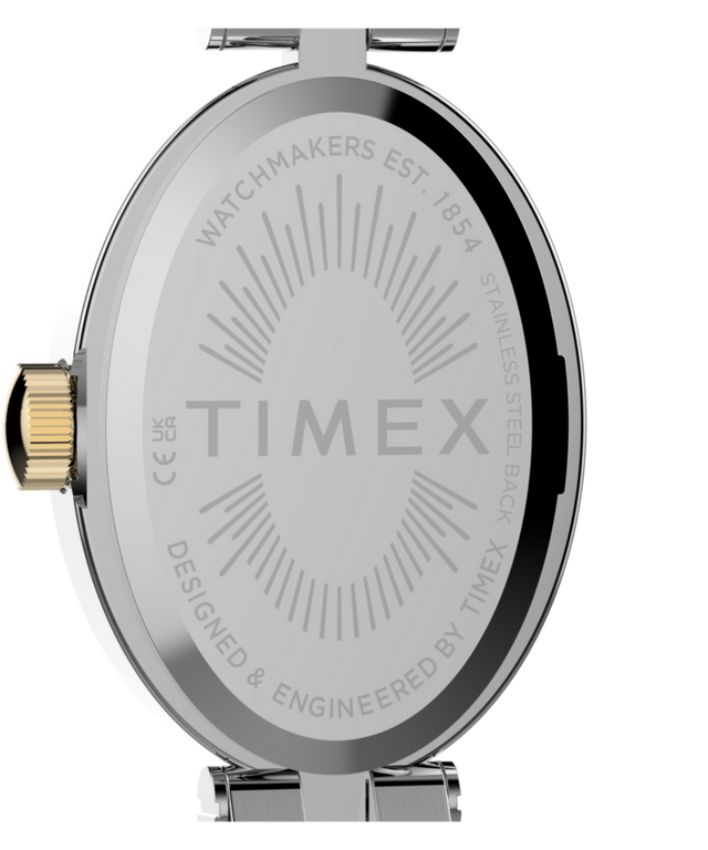 TW2Y90200 Cavatina®: imagen del fondo de la caja del reloj con brazalete de acero inoxidable de 19 mm