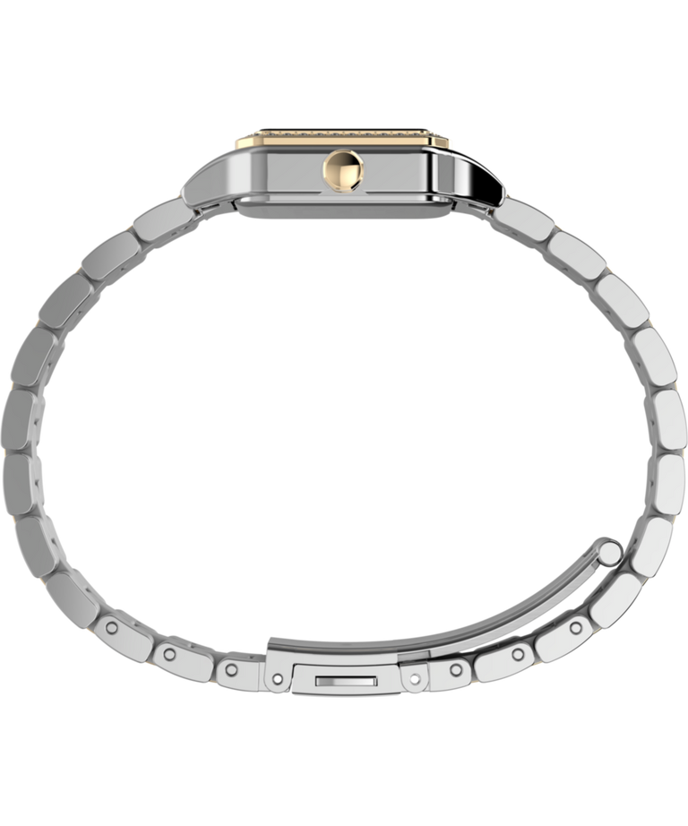 TW2Y90400 Reloj Addison con brazalete de acero inoxidable de 23 mm. Imagen de perfil
