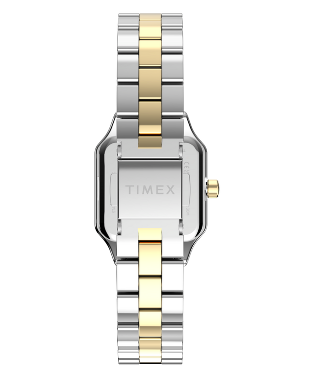 TW2Y90400 Addison: correa de reloj de acero inoxidable de 23 mm. Imagen