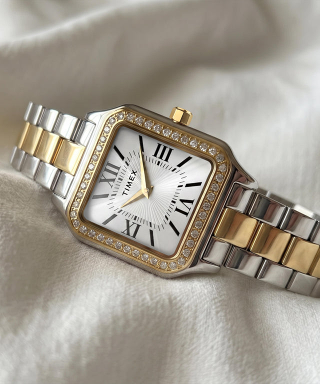 TW2Y90400 Reloj Addison con brazalete de acero inoxidable de 23 mm: siluetas clave de la campaña (fotos de producto) Imagen