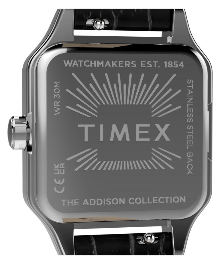 TW2Y90600 Reloj Addison con correa de piel de 23 mm   Imagen del fondo de la caja
