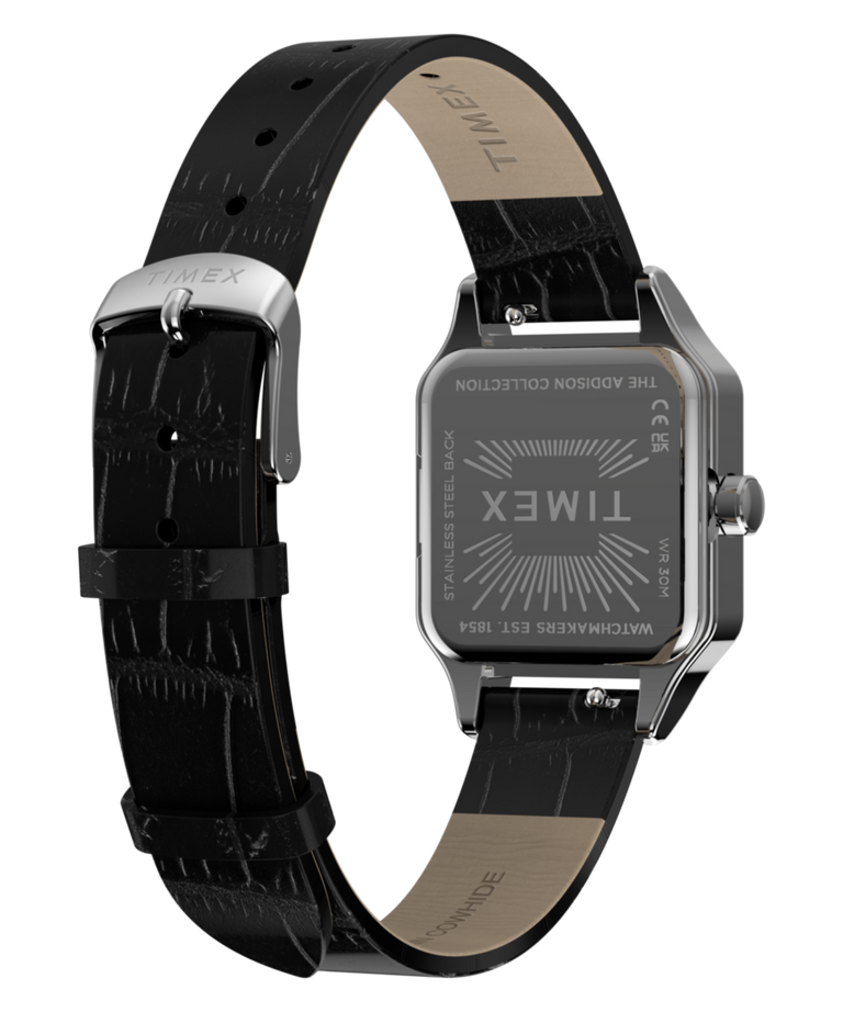 TW2Y90600 Reloj Addison con correa de piel de 23 mm   Imagen del fondo de la caja con accesorio