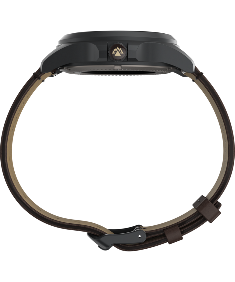 TW2Y90900 Expedition® Field Post Titanium Automatic, reloj de 41 mm con correa de piel: imagen de perfil