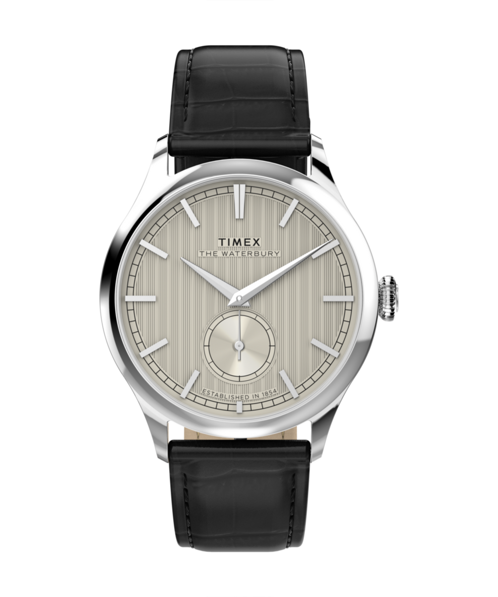 TW2Y92000 Reloj Waterbury Classic Sub-Second de 39 mm con correa de piel. Imagen principal