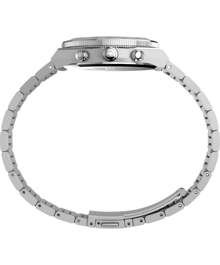 TW2Y92400 Q Timex Continental Chronograph 36mm Stainless Steel Bracelet Watch Profile Image