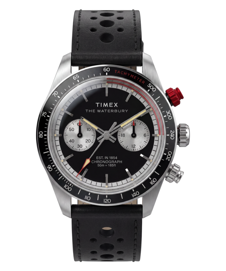 TW2Y93300 Reloj Waterbury Heritage Chronograph de 39 mm con correa de piel. Imagen principal