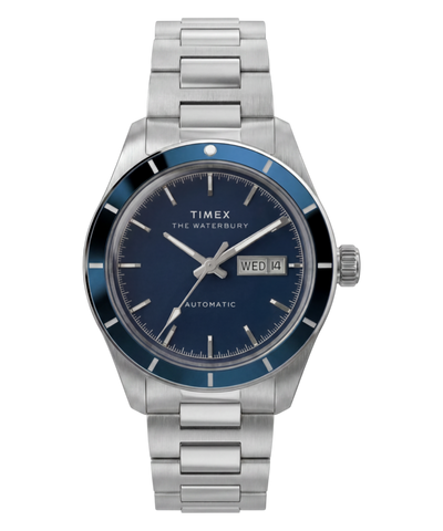 TW2Y94100 Waterbury Heritage Automatic 39mm Stainless Steel Bracelet Watch Primary Image