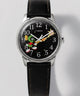 TW2Y99300 Looney Tunes Marvin the Martian x Timex Easy Reader® 38mm Leather Strap Watch Campaign Key Silhouettes (Beauty shots) Image