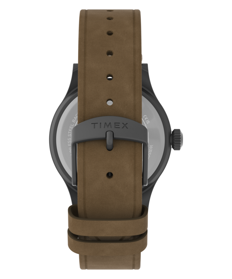 TW2Y99400 Looney Tunes: El Correcaminos y el Coyote x Timex Expedition® Scout, 40 mm, correa de piel. Imagen de la correa del reloj