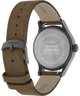 TW2Y99400 Looney Tunes: Correcaminos y Coyote x Timex Expedition® Scout, reloj de 40 mm con correa de piel. Imagen del fondo de la caja con accesorio.