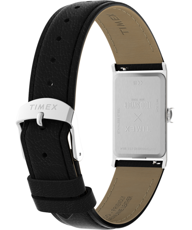 TW3A02600 Todd Snyder x Timex 1976 Lexington, reloj de 21 mm con correa de piel: imagen del fondo de la caja con accesorio
