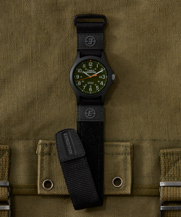 TW4B00100 Expedition Acadia 40mm Fabric Strap Watch Campaign Key Silhouettes (Beauty shots) Image