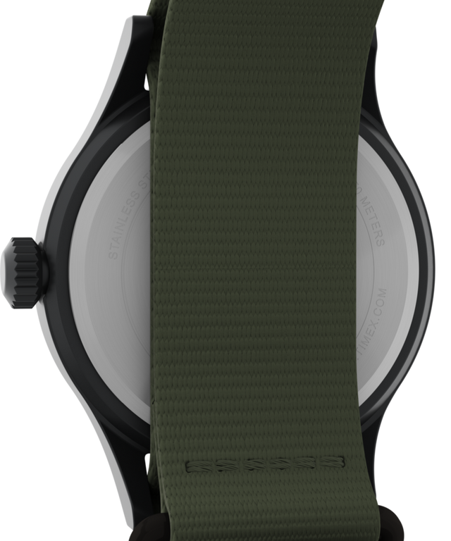 TW4B04700 Expedition Scout 40mm Fabric Strap Watch Caseback Image