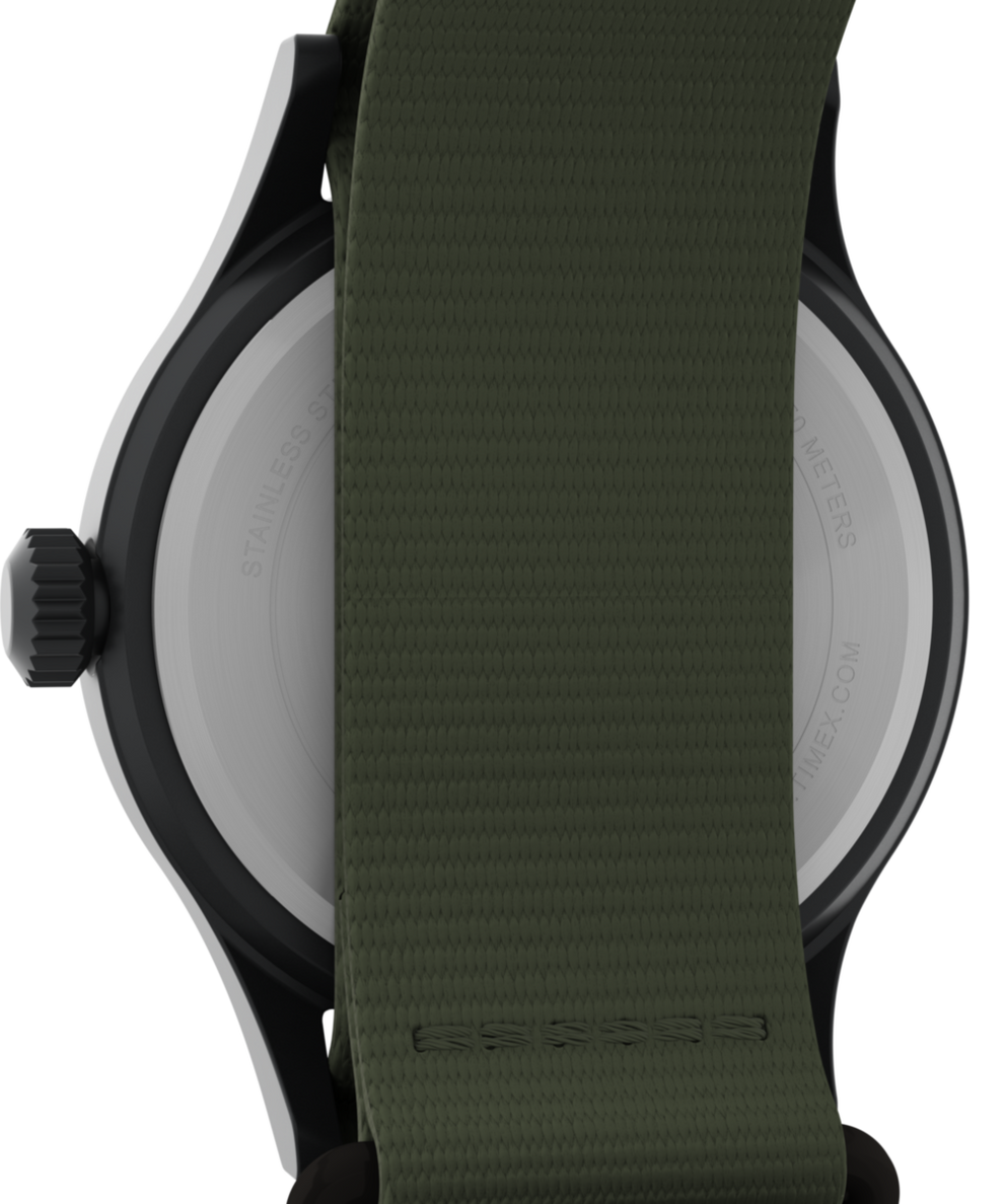 TW4B04700 Expedition Scout 40mm Fabric Strap Watch Caseback Image