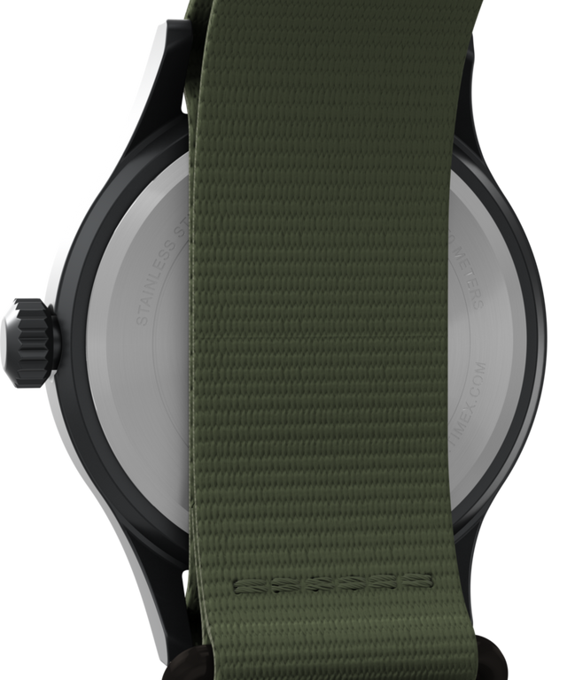 TW4B04700 Expedition Scout 40mm Fabric Strap Watch Caseback Image